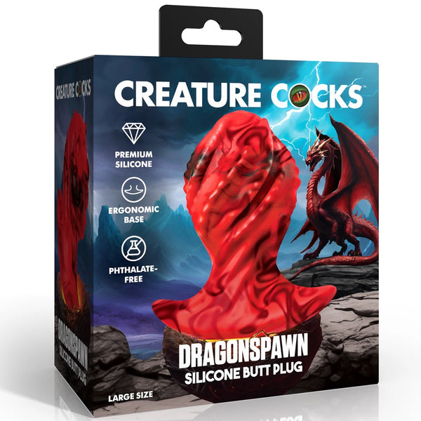 Dragonspawn Silicone Butt Plug