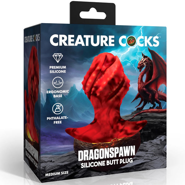 Dragonspawn Silicone Butt Plug