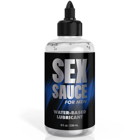 Sex Sauce for Men Water-Based Lubricant - 8 oz.