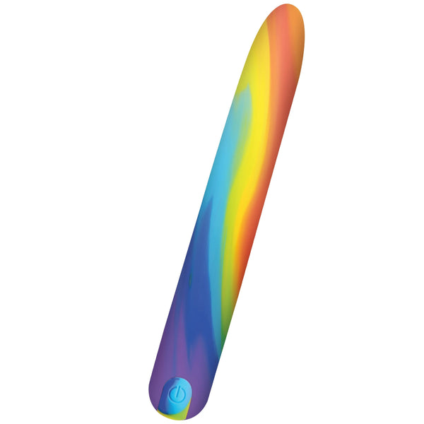 Rainbow Silicone Rechargeable Vibrator