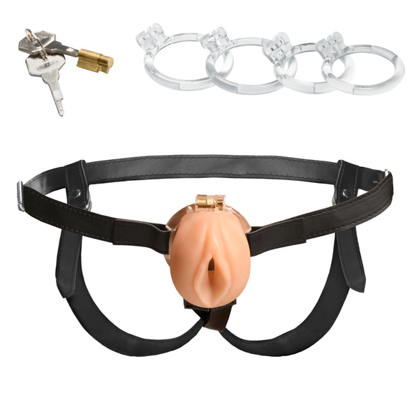 Pussy Chastity Cage - Light