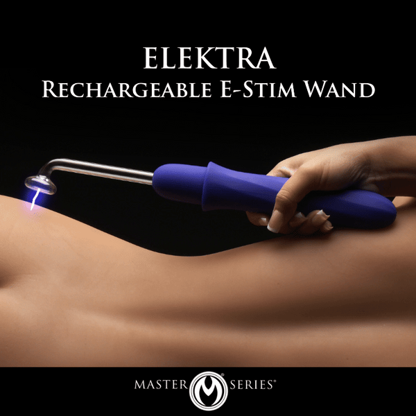 Elektra Rechargeable E-Stim Wand - Purple