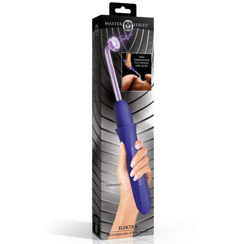 Elektra Rechargeable E-Stim Wand - Purple