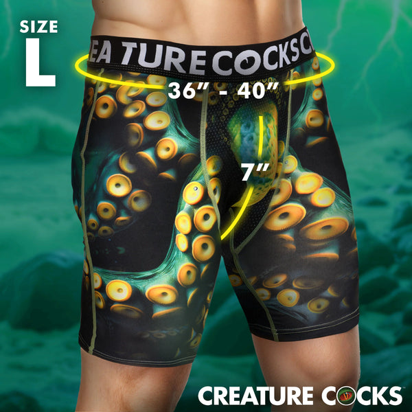 Creature Wear Monstropus Tentacled Monster Boxer Shorts