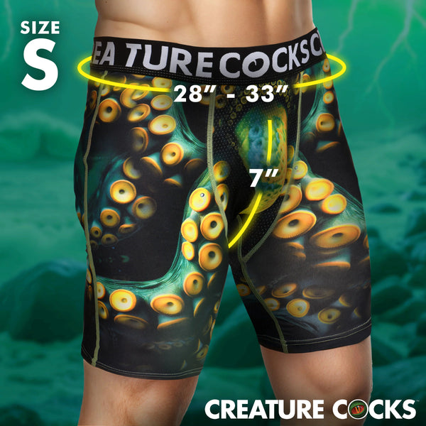 Creature Wear Monstropus Tentacled Monster Boxer Shorts