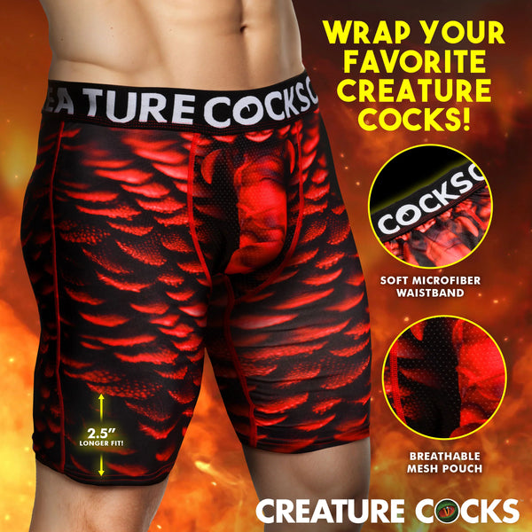 Creature Wear Horny Devil Demon Boxer Shorts