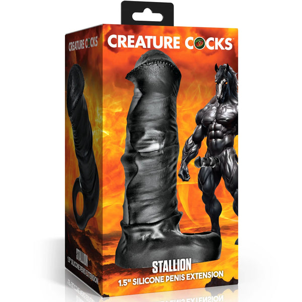 Stallion 1.5" Silicone Penis Extension
