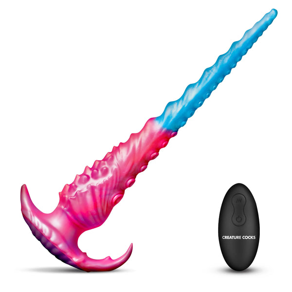 Vibropus Vibrating Silicone Dildo with Remote