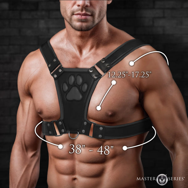 Alpha Pup Bulldog Harness - Black