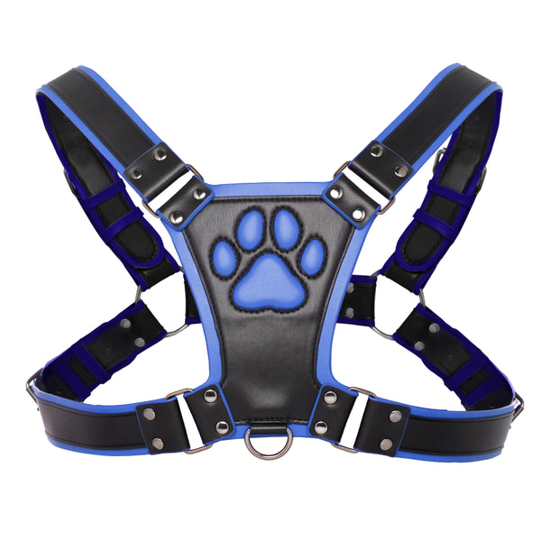 Alpha Pup Bulldog Harness - Blue