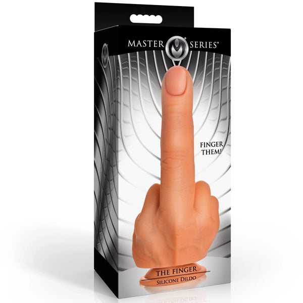 The Finger Silicone Dildo