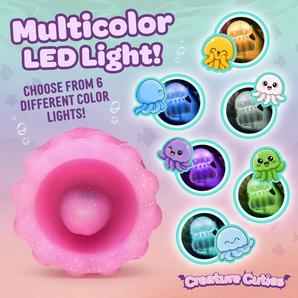 Glow Jelly Licking & Vibrating Rechargeable Stimulator