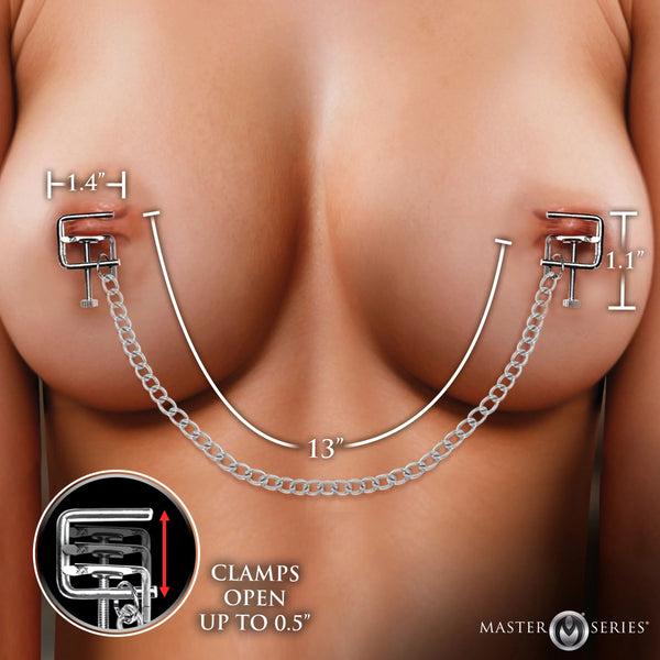 Pressure Vice Metal Nipple Clamps