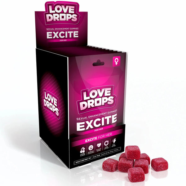 Excite Sexual Enhancement Gummies for Her - 12 Pack