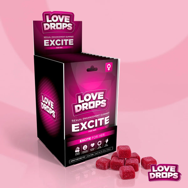Excite Sexual Enhancement Gummies for Her - 12 Pack