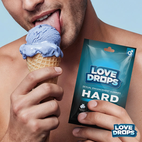Hard Sexual Enhancement Gummies for Him - 12 Pack