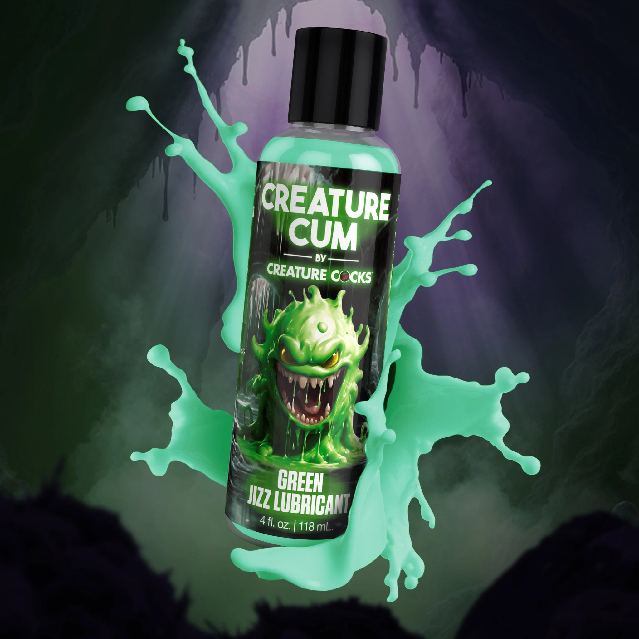 Creature Cum Green Jizz Lubricant - 4 oz.