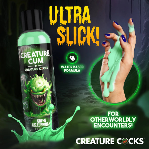 Creature Cum Green Jizz Lubricant - 8 oz.