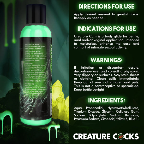 Creature Cum Green Jizz Lubricant - 8 oz.