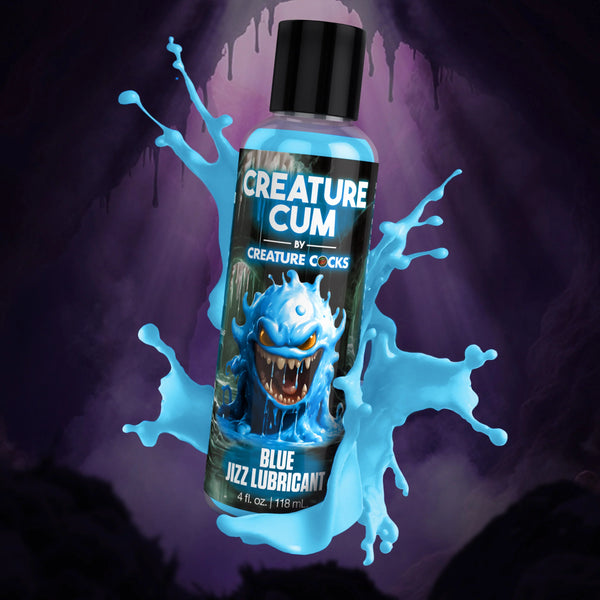 Creature Cum Blue Jizz Lubricant - 4 oz.