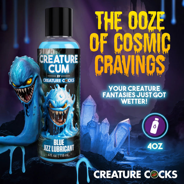 Creature Cum Blue Jizz Lubricant - 4 oz.