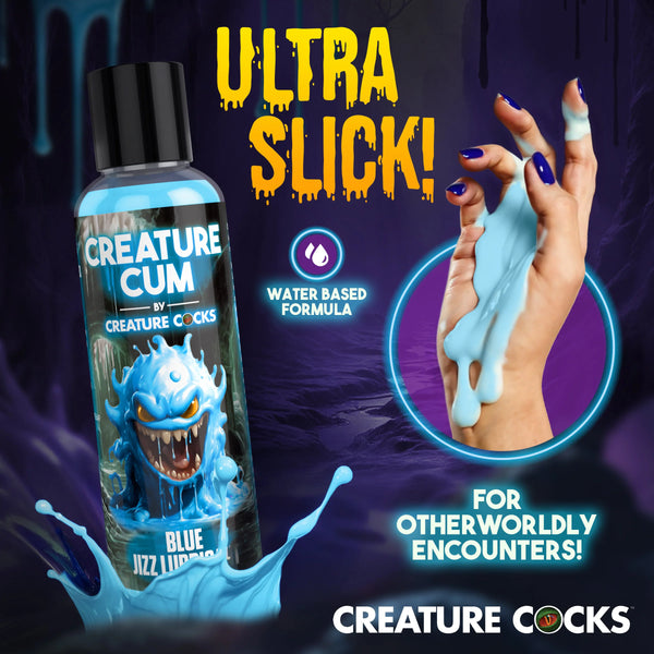 Creature Cum Blue Jizz Lubricant - 4 oz.