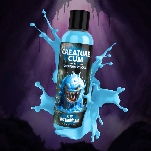 Creature Cum Blue Jizz Lubricant - 8 oz.