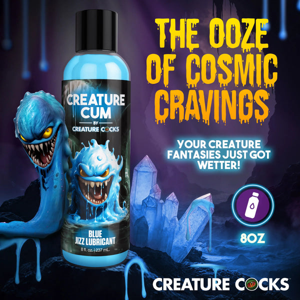 Creature Cum Blue Jizz Lubricant - 8 oz.