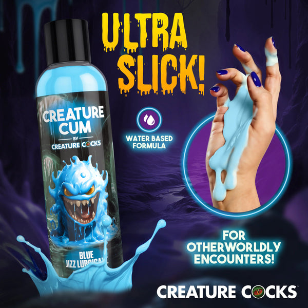 Creature Cum Blue Jizz Lubricant - 8 oz.