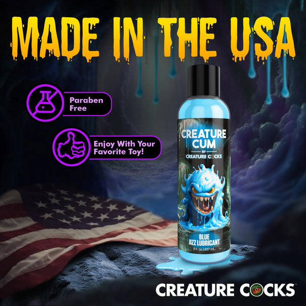 Creature Cum Blue Jizz Lubricant - 8 oz.