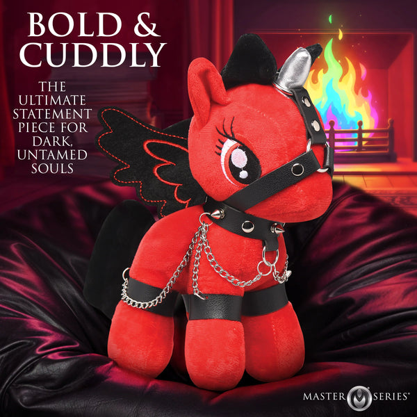 Scarlet Chainheart Bondage Pony