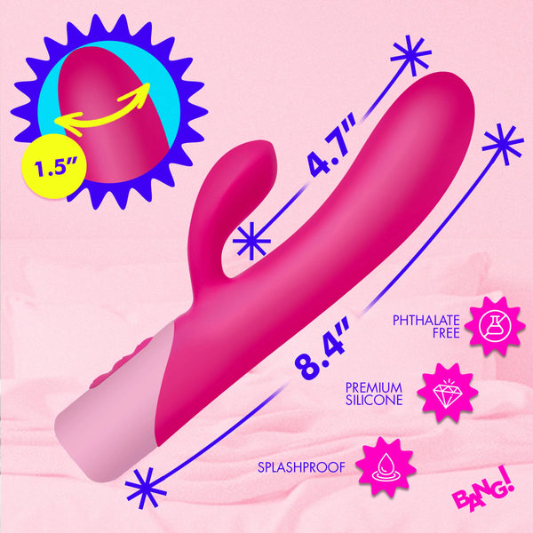 Clit Tapping Rechargeable Vibrating Rabbit