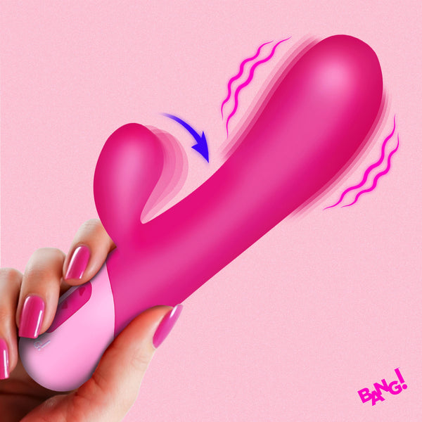 Clit Tapping Rechargeable Vibrating Rabbit