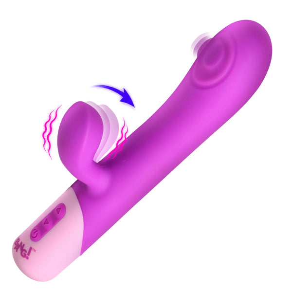 Clit Tapping Rechargeable Pulsing Rabbit