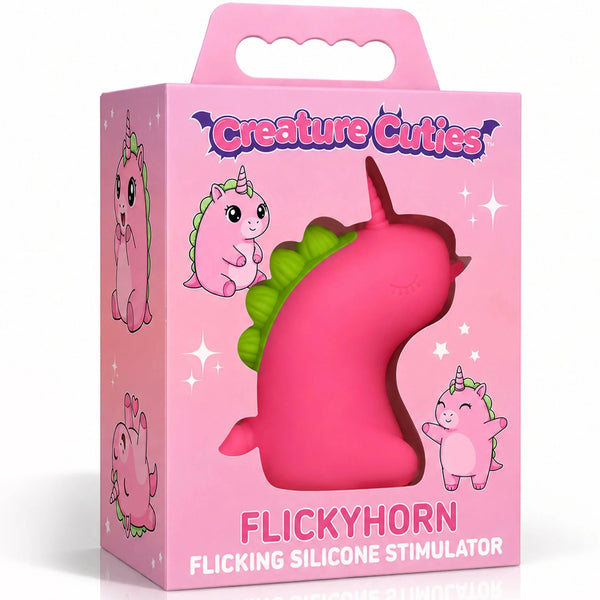 Flickyhorn Flicking Rechargeable Silicone Stimulator