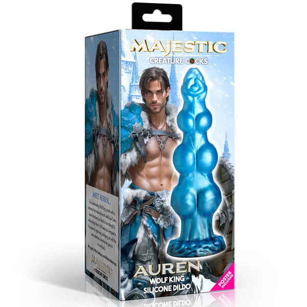 Majestic Collection Auren Wolf King Silicone Dildo