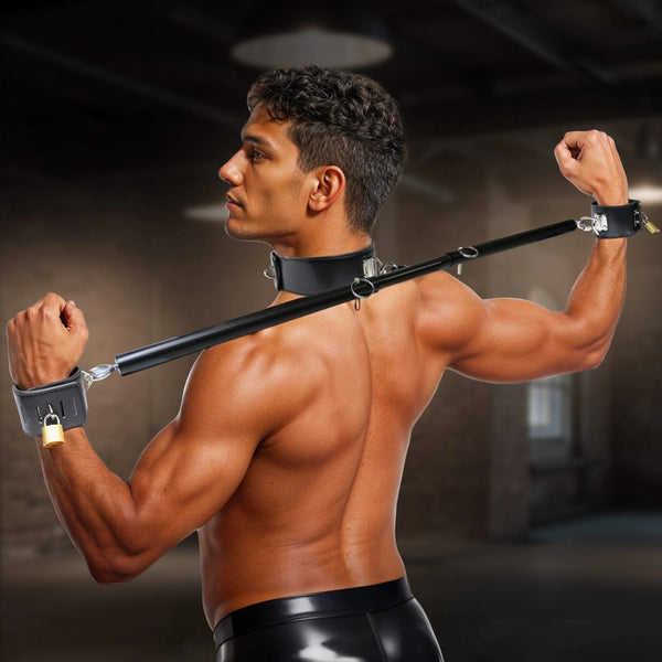 Dominion Bar Spreader Bar with Collar & Restraints