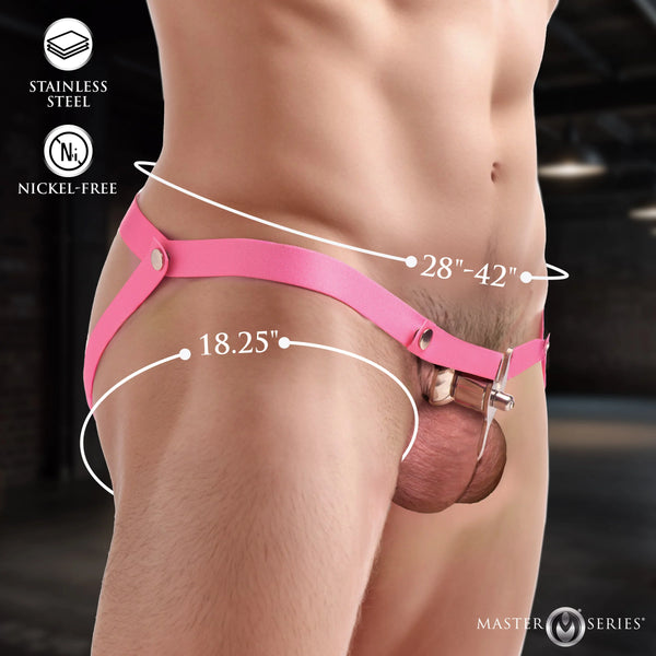 Sissy Vice Push-In Chastity Cage
