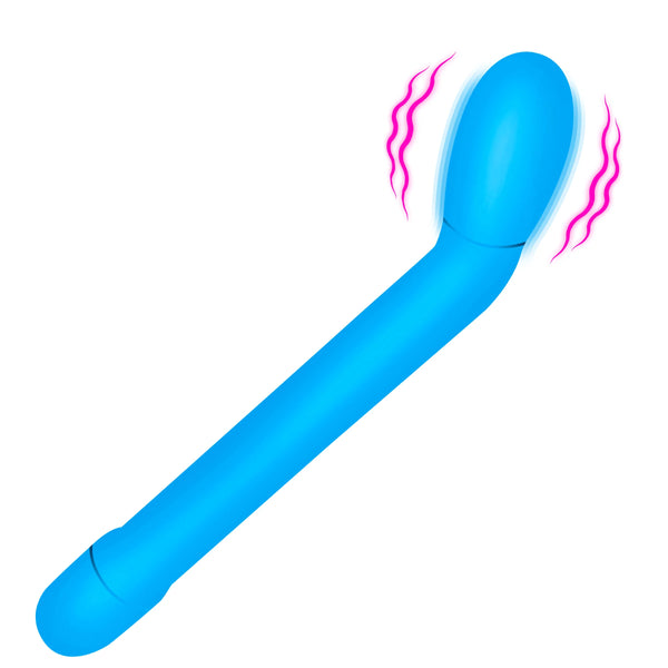 Slim G-Spot Rechargeable Vibrator - Blue