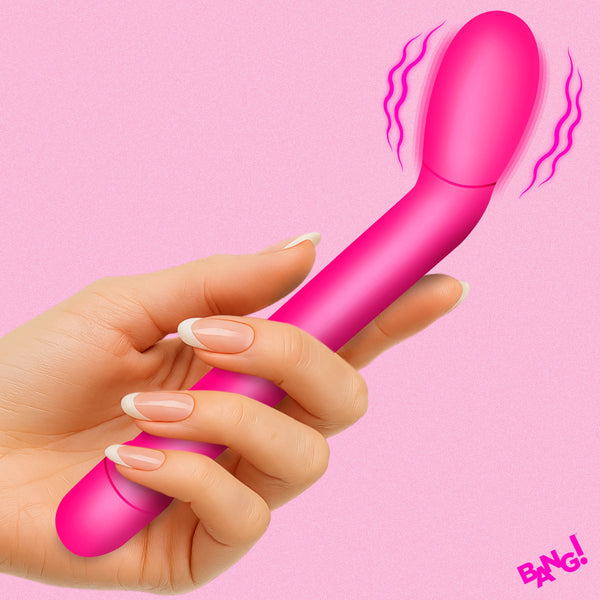 Slim G-Spot Rechargeable Vibrator - Pink