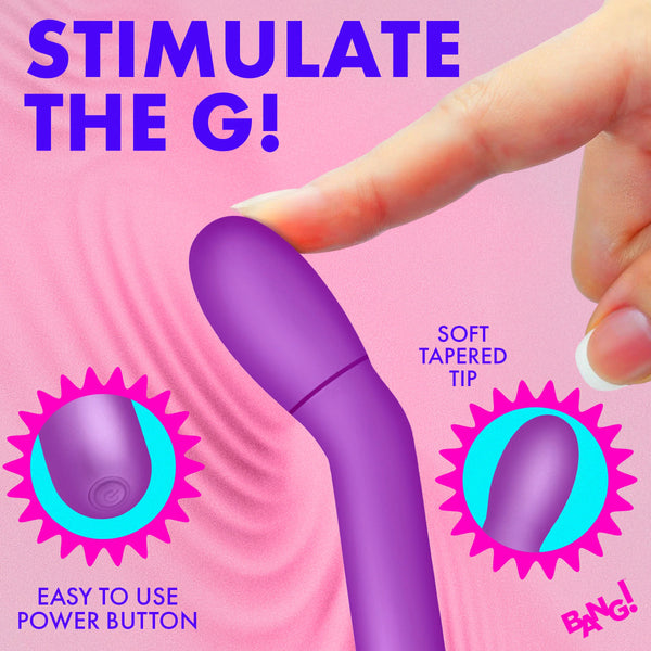 Slim G-Spot Rechargeable Vibrator - Purple