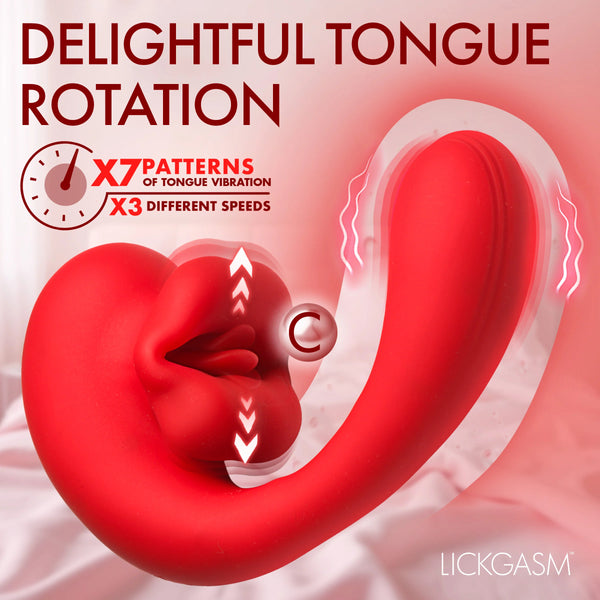 G-Kiss Rechargeable Kissing G-Spot Silicone Vibrator