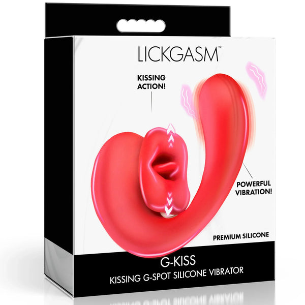 G-Kiss Rechargeable Kissing G-Spot Silicone Vibrator