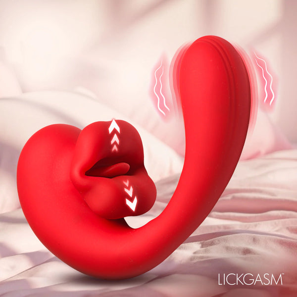 G-Kiss Rechargeable Kissing G-Spot Silicone Vibrator