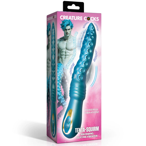 Tenta-Squirm Squirming Silicone Vibrator