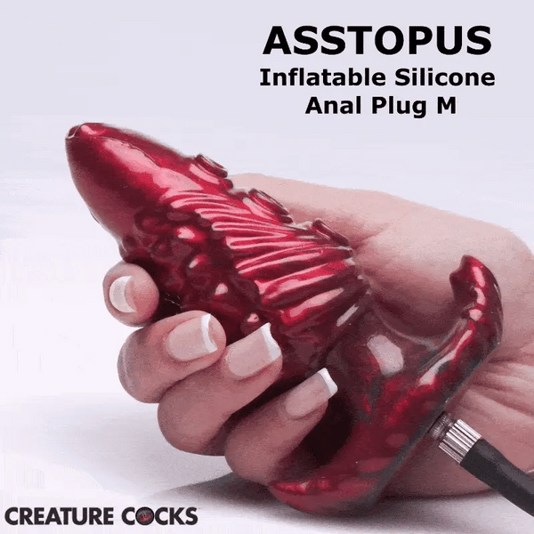 Asstopus Tentacle Inflatable Silicone Anal Plug
