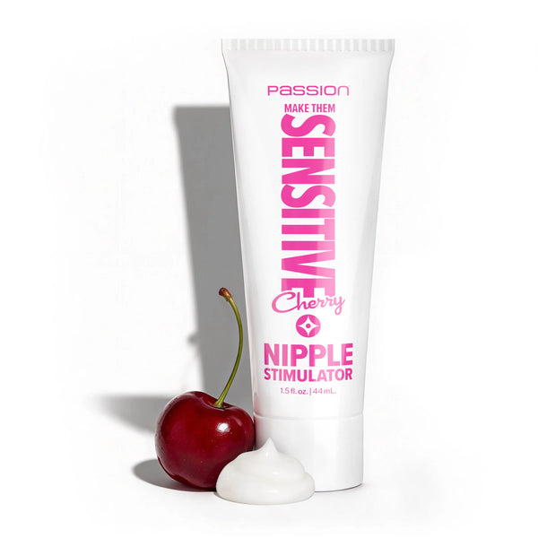 Make Them Sensitive Nipple Stimulator - Cherry 1.5 oz.