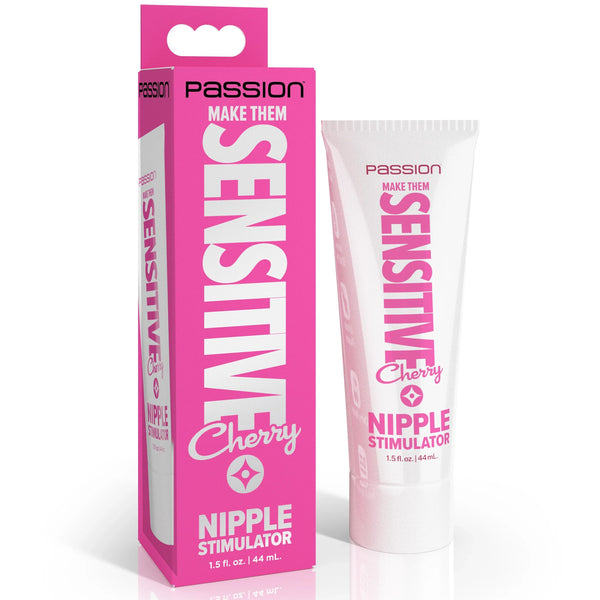 Make Them Sensitive Nipple Stimulator - Cherry 1.5 oz.