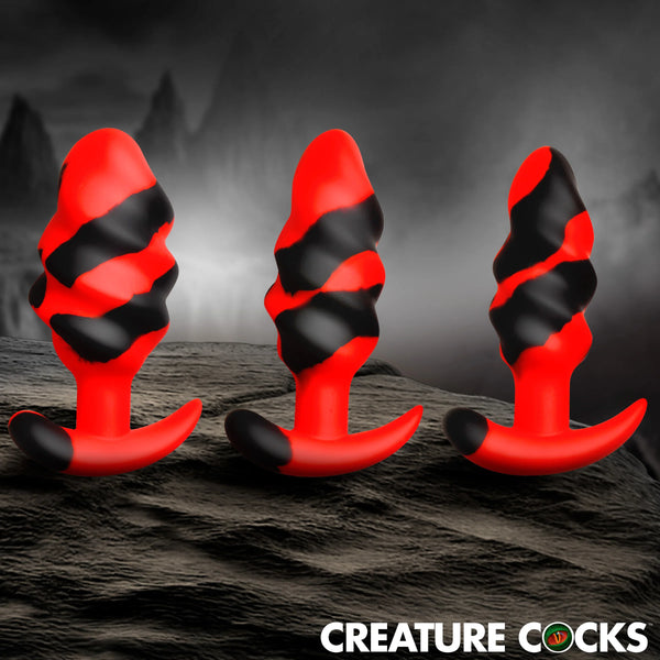 Dragon Trainer Silicone Butt Plug Set