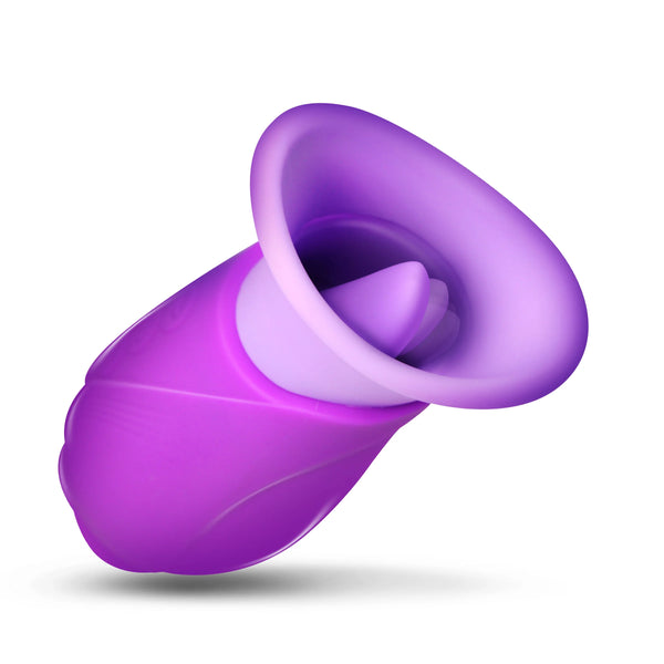 Licking Violet Sucking + Licking Rechargeable Vibrator